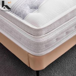 Colchón Híbrido de Lujo al por Mayor, Envasado al Vacío, con Resortes Ensacados, Enrollable en Caja, para Dormitorio, Económico y Popular - Product Image 3