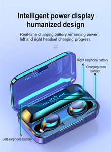 Audífonos Bluetooth Originales <span class=keywords><strong>con</strong></span> Caja de Carga, Auriculares Inalámbricos Estéreo 9D Deportivos <span class=keywords><strong>con</strong></span> Micrófono - Product Image 5