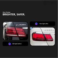 Luces Traseras LED para Benz W212, 2009-2016, Clase E, E200, E260, E300, E350, E400, Señal Dinámica, Luces Traseras DRL, Accesorios Automotrices