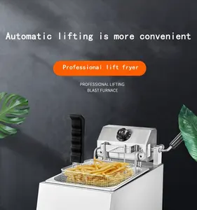 Yawei y12d1cフライヤー商用自動昇降フライヤー電気フライヤー - Product Image 6