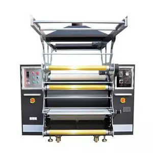 60/80cm Auto Open Roll 2 Roll Calendar Sublimation Heat Transfer Machine For Print Both Sides Ribbon Lanyard At 1 Time
