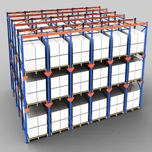 Sistema de almacenamiento de palés de Metal, estantes de almacenamiento, venta al por mayor, fábrica de China