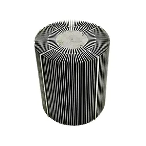 Hot Sale Kualitas Tinggi Diekstrusi Paduan Aluminium Profil Radiator dari Produsen China