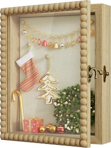 FSC BSCI Customized Solid Wood Deep Flower Gift <strong>Shadow</strong> <strong>Box</strong> Frame <strong>Display</strong> Case with Glass <strong>Window</strong> - Product Image 2