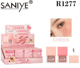 Rubor Líquido Saniye R1277, Alta Pigmentación, Acabado Dewy, Maquillaje Facial - Product Image 1