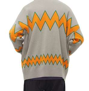 Custom OEM & ODM Long Sleeve Knit Jacquard <b>Cardigan</b> <b>Sweaters</b> V Neck Men Clothes Fashion Knitted <b>Cardigan</b> <b>Sweater</b> Men - Product Image 3