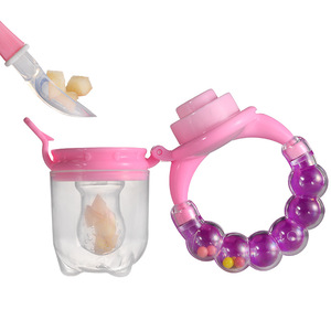 Sucette d'alimentation personnalisée en silicone pour bébé, hochet, distributeur de <span class=keywords><strong>fruits</strong></span>, anneau de dentition, <span class=keywords><strong>tétine</strong></span> pour <span class=keywords><strong>fruits</strong></span> - Product Image 2
