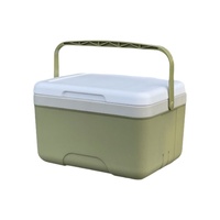 Glacière de camping isolée portable moderne pour la pêche en plein air pour fruits de mer Street Vending Car-Venting for Food Beverages Ice