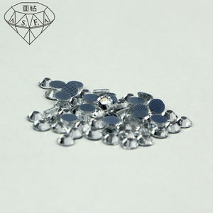 Última moda vidrio pájaro motivo DIY bolsas zapatos de boda diseño de diamantes de imitación transparente no Hotfix compra a granel vestido arte de uñas - Product Image 2