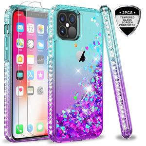 Custom Design Cover per <span class=keywords><strong>iPhone</strong></span> 17 case colorate dinamiche diamanti sabbie mobili custodia per telefono cellulare - Product Image 1