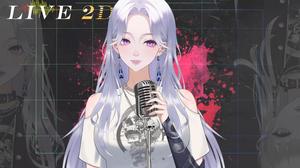 โมเดล OEM Odm อนิเมะ Nyx Noir Live2D Vtuber สไตล์โกธิค ชุดเต็มตัว - Product Image 5