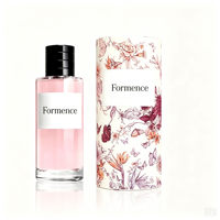 Bouteilles de parfum en verre personnalisables avec vaporisateur 30ml 50ml 100ml, flacons de parfum vides en verre avec vaporisateur, boîte personnalisable