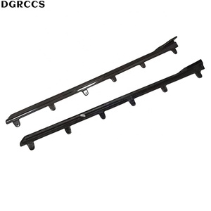 Jupes latérales et ailerons sportifs en fibre de carbone polie style G22 série 4 DGRCCS pour G22/G23 2020-2024 - Product Image 3