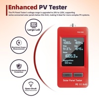 Testeur de panneaux solaires Lancol PMA1800, multimètre pour panneaux photovoltaïques, mesure haute précision, grand écran LCD ultra clair, compteur solaire MPPT