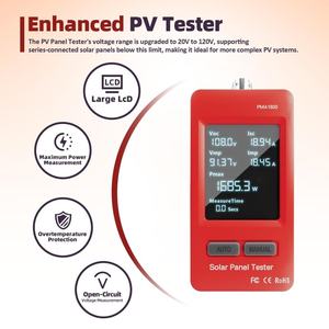 Testeur de panneaux solaires Lancol PMA1800, multimètre pour panneaux photovoltaïques, mesure haute précision, grand écran LCD ultra clair, compteur solaire MPPT - Product Image 4
