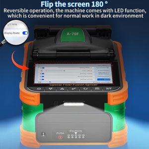 Baoshla A-70F Fusionadora de Fibra Óptica a Batería, Calentamiento en 8s, Alineación de Núcleo en 18s, Equipo de Empalme FTTH - Product Image 5
