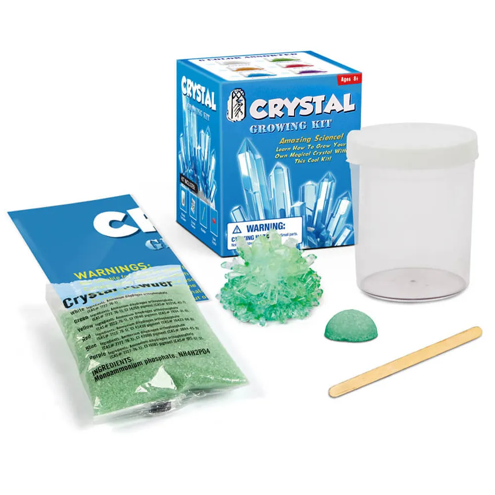 Enfants étudiant Intelligence STEM illumination magique cristal croissance jouets éducatifs apprentissage chimie Science Kit d'expérience