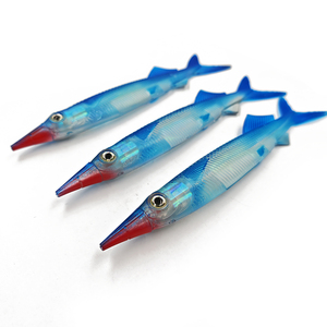 En Stock, Señuelo de Pesca Weiyu de Alta Calidad, 25cm, 3D, con Ojos Realistas, Cebo Artificial Tipo Gusano, Cebo de Natación, Señuelo de Pesca de Cuerpo Blando - Product Image 2