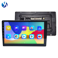 Autoradio 9 pouces 2 Din Lecteur multimédia audio MP5 Écran tactile Simple Din Android Auto GPS intégré Quad Core Voiture Android