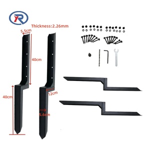 Kit <span class=keywords><strong>de</strong></span> Reparación <span class=keywords><strong>de</strong></span> Postes <span class=keywords><strong>de</strong></span> Acero con Recubrimiento en Polvo para Fijar Postes <span class=keywords><strong>de</strong></span> <span class=keywords><strong>Madera</strong></span> Dañados - Product Image 2