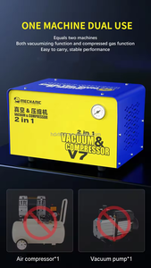 เครื่องปั๊มสุญญากาศและคอมเพรสเซอร์ <span class=keywords><strong>MECHANIC</strong></span> V7 <span class=keywords><strong>2</strong></span> in 1 สำหรับเครื่องลามิเนตหน้าจอ LCD โทรศัพท์มือถือ - Product Image 3