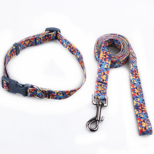 Guinzagli e Collari per Animali Domestici in Poliestere Premium di Lusso, Nastro Riflettente con Motivo Stampato, Stile alla Moda, Nastri Personalizzati - Product Image 4
