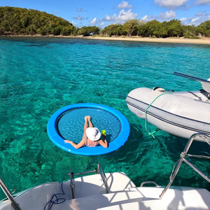<span class=keywords><strong>Hamaca</strong></span> DE AGUA DE Pvc duradera para piscina de playa, oferta de descuento para varias personas portátil ligera, <span class=keywords><strong>hamaca</strong></span> de agua inflable, <span class=keywords><strong>hamaca</strong></span> de piscina - Product Image 1