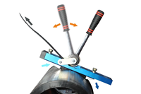 Removedor de Reborde Manual para Tuberías PLAN400, Herramienta para Eliminar Reborde de Tuberías de HDPE/PP/Polietileno de 110-400 mm, en Oferta
