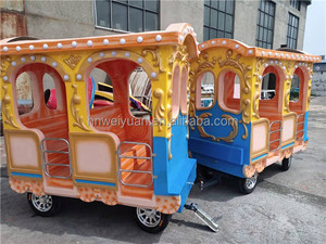 Tren de elefante grande para niños, parque de atracciones, Tren Eléctrico personalizado, paseos en tren eléctrico de entretenimiento - Product Image 5