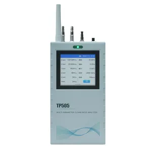 PM2.5 PM10 contatori di particelle temperatura umidità pressione WIFI ethernet analizzatore di polvere d'aria strumento tester di laboratorio all'ingrosso