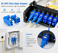 Adaptador de Fibra Óptica Simplex Monomodo LC UPC de Fábrica ZAWEDA, Conector SC MPO para Red Óptica FTTH