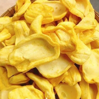 Hoogwaardige gedroogde VF-geprocesseerde gesneden zoete jackfruit, gedroogd fruit, natuurlijk droog voedsel, Kim Long bulk export
