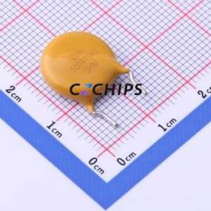 วาริสเตอร์ ZVR10D471KK8C7A0G ผ่านชิ้นส่วนรู (THT),P = 7.5mm ตัวต้านทาน470V 775V 385V 300V - Product Image 1