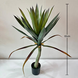 Venta caliente Longstar Green Agave <span class=keywords><strong>Maguey</strong></span> Simulación Árbol grande Plástico <span class=keywords><strong>Planta</strong></span> artificial Paisaje Interior Festival al aire libre Decoración - Product Image 2