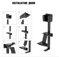 Support mural universel pour PS5 pour PS4 pour One pour Switch Remote Control Headphone Hanger Storage Hook