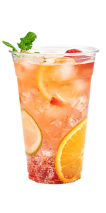 Taza de café helado transparente con logotipo personalizado, 12oz, 16oz, 22oz, 32oz, con logotipo, vasos de plástico desechables para jugo con tapas, vaso de plástico para mascotas - Product Image 5