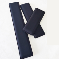 Logo personnalisé confortable support de clavier repose-poignet et tapis de souris avec base antidérapante en silicone