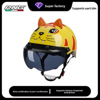 [Personnalisé] Casque de moto et de véhicule électrique pour adultes - Design mignon et personnalisé, protection solaire