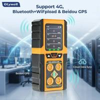 Détecteur de gaz portable rechargeable 4 gaz, moniteur de gaz IP65, écran LCD, détecteur d'alarme de gaz portable