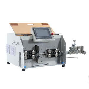 Alta velocidad, buena calidad, suministro de fábrica, servomotor, 30mm cuadrados, máx., 16MM OD, corte de cable, máquina peladora de pelado de piel exterior de plástico - Product Image 6