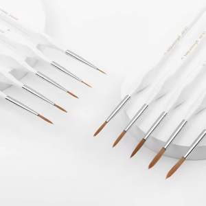 Offre Spéciale Keep Smiling – Ensemble de <span class=keywords><strong>Pinceaux</strong></span> Professionnels pour Peinture à l'Huile et <span class=keywords><strong>Aquarelle</strong></span>, Poils en Nylon, pour Acrylique et Huile – Vente en Gros - Product Image 4