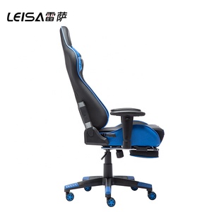 Quality PU Leather <strong>Gaming</strong> Swivel Adjustable Ergonomic PC Computer Game <strong>Chair</strong> <strong>With</strong> <strong>Foot</strong> <strong>Rest</strong> E- Sports <strong>Chair</strong> - Product Image 2