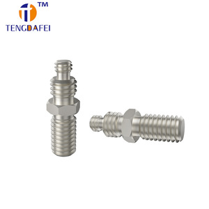 Adaptador de Conversión para Cámara Digital, Tengdafei, Tornillo de Columna Central para Gimbal, 1/4 a 3/8, Acero al Carbono, Cabeza Redonda, Accesorio para Trípode - Product Image 1