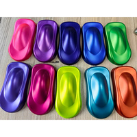 Peinture en poudre électrostatique à effet métallique pour revêtement doré sur métal, plastique, applications pour bateaux, caoutchouc, meubles