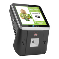 Dispositivo Verificador de Precios con Pantalla Táctil, Máquina de Verificación de Precios con Pantalla de 8 Pulgadas y Escáner de Códigos QR