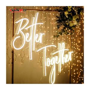 Winbo-letrero <span class=keywords><strong>de</strong></span> neón Led personalizado, señal <span class=keywords><strong>de</strong></span> neón Led, bienvenida a la jungla, decoración <span class=keywords><strong>de</strong></span> pared para fiesta, señal electrónica luminosa - Product Image 3