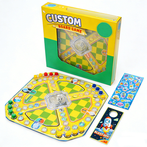 Fabricante de Juegos de Mesa OEM, Juegos de Mesa de Plástico Personalizados con Caja de Regalo Ecológica y Servicio de Impresión de Dados de Primera Calidad - Product Image 1