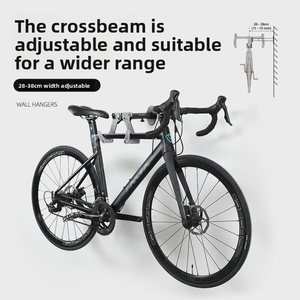 TOSUOD-Support <span class=keywords><strong>mural</strong></span> pour vélos, présentoir <span class=keywords><strong>vertical</strong></span> pour vélos de montagne et de route, crochet <span class=keywords><strong>mural</strong></span> d'intérieur pour la maison - Product Image 6