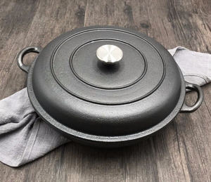 Cazuela de hierro fundido con tapa - Product Image 6