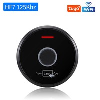 Control de Acceso por Huella Digital con Cerradura Inteligente Tuya App RFID 125KHz Wiegand WIFI para Exteriores Resistente al Agua de Metal y Seguridad